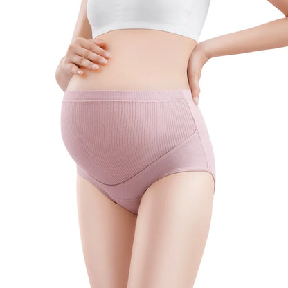 3PCS/set High Waist Intimate Clothes for Women Adjustable Waistband Pregnant Panties Cotton Maternal Panties Women's Underwear