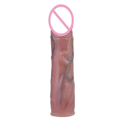 FRKO Silicone Real Big Dildo with Flat Chastity Cage Device Inverted Chastity Accessories Role-Playing Sextoys 정조대 BDSM 18+