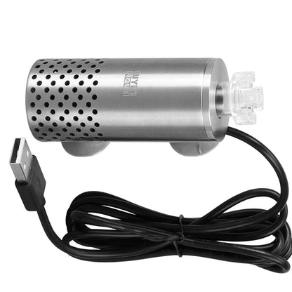 Aquarium Electric Oil Removal Film Fish Tank Stainless Steel USB Filter Self-Priming Floating Head Oil Film Processor