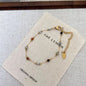 Zinc Alloy Bracelet Sparkling Zircon Flower Bracelet Handmade Bracelet Alloy For Daily Wear Fashion Accessory Party