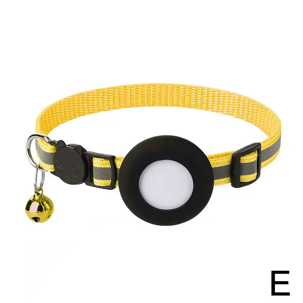 Reflective Adjustable Cats and Small Dogs Collars with Bells Pet Supplies Anti-strangling Cats Necklace Breakaway Cat Collar