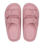 Women Summer Sandals Bathroom Home Slippers Outdoor Beach Slides Cloud Casual Soft Flip Flops Non Slip Men Male House New 2025