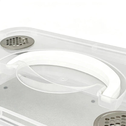High Capacity Mealworm Farm Transparent Mealworm Breeding Kit To Breed Live Mealworms For Bearded Dragon And Reptiles Portable