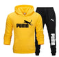 2026 Ne w Autumn and Winter Men's Pullover Hoodie and Pants Two-Piece Set Fashionable Trendy Fitness Casual Sportswear