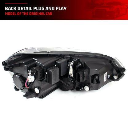 LED Headlights for Volkswagen VW Golf 7 MK7 VII 2013-2017 Sequential Turn Signal Front Lamps Assembly Not Fit GTI & Xenon Model