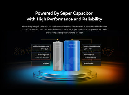DDPAI Mola N3 Pro Dash Camera Driving Vehicle Cam Wifi Smart Connect Car Recorder 2.5K Car DVR Dash Camera
