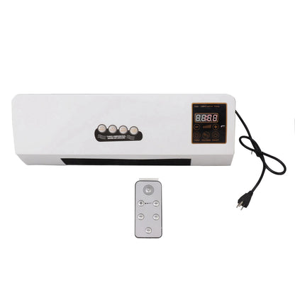Wall Mounted Heating Machine Dual Use Highly Efficient Wide Angles Mobile Small  Heater US Plug 110V