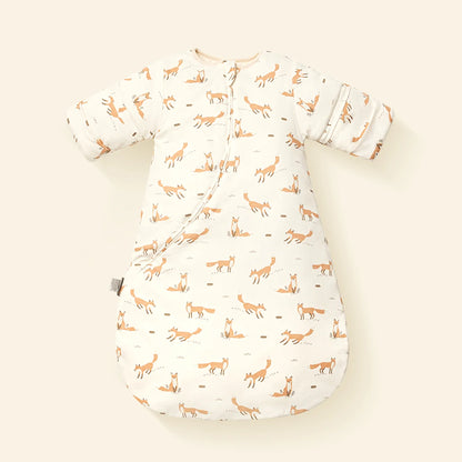 Baby Sleeping Bag Kids Sleepwear Sleeves Removable 0-2 Years Baby Sleepsack 2.5Tog Child Anti-Kick Blanket Quilt 100% Cotton
