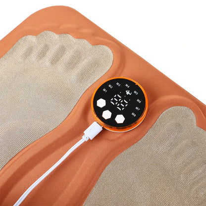 3D Smart Foot Massage Pad Feet Massager Improve Blood Circulation Relax Muscles Slim Legs Foot Pad Rechargeable
