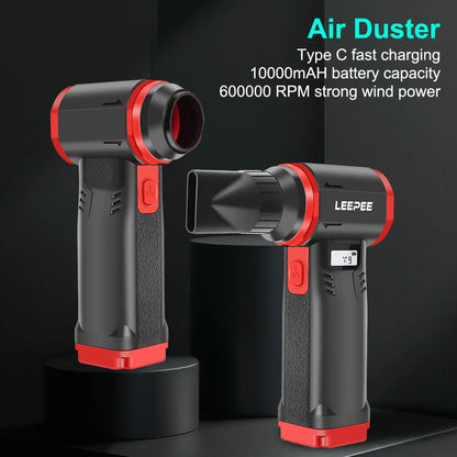Blower Car Vacuum Cleaner Turbo Fan Violent Jet Fan Cleaning Blowing Tools Auto Dust Collector Portable Air Duster Hair Dryer