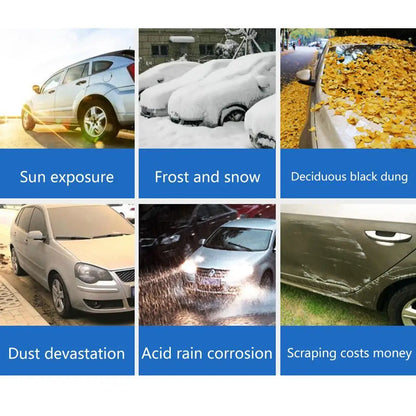 Car Accessories Sunshade Half Cover Car Coat Sunblock Rain Heat Cover Sunshade Half Car Dust