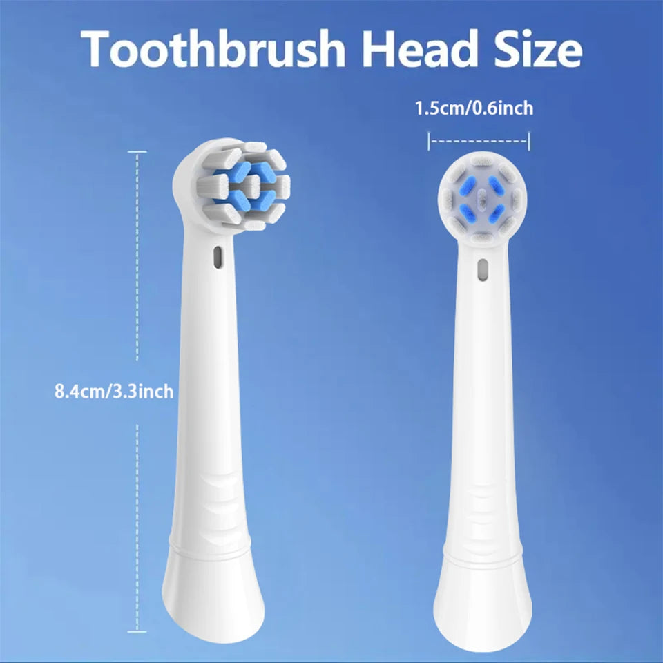 „Oral B iO 10 9 8 7 6 5 4 3 Series“ elektriniam dantų šepetėliui tinkamos keičiamos galvutės, 4 vnt. šepetėlių galvučių pakuotė