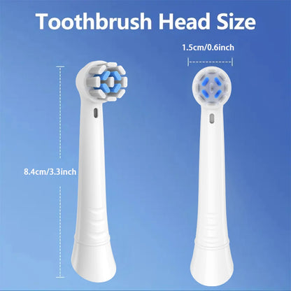 „Oral B iO 10 9 8 7 6 5 4 3 Series“ elektriniam dantų šepetėliui tinkamos keičiamos galvutės, 4 vnt. šepetėlių galvučių pakuotė