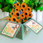 Pop Up 3D Greeting Card Paper Flowers Bouquet Postcard for  Birthday Mothers Father's Day Graduation Wedding Valentine's Day
