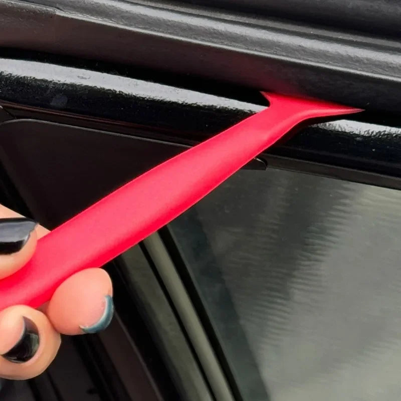 Scraper Blades Car Vinyl Wrap Tools Squeegee Rubber Seals Auto Detailing Supplie Scraper for PPF Installation Edge Pressing Gaps