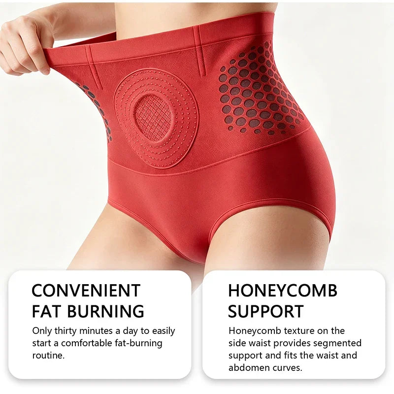 Women's Pantie Brief Tummy-control Pantie Fat Burning Sculpting Short Seamles High-waisted Women Underwear High Waist Sculpting