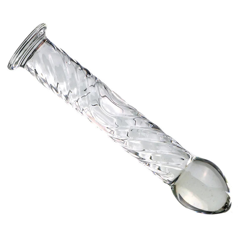 Love fairy stick Crystal Glass Dildo Penis Beads Anal Plug Butt Plug Sex Toys For Man Woman Couples Vaginal And Anal Stimulation