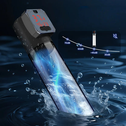 Electric Penis Pump for Man Automatic Vacuum Sucking Vibrator Enlarge IPX7 Waterproof 5 Suction 6 Training Modes Adult Sex Toys