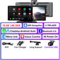 10.26 inch Car Play Screen,Wireless CarPlay & Android Auto Dash Cam Rear Camera Multimedia Stereo,AUX FM Radio,Car Touchscreen
