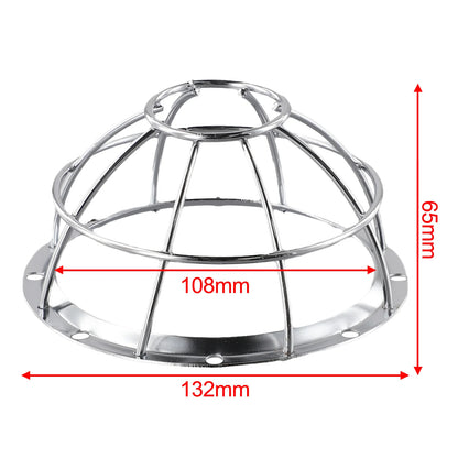 1/2pcs Iron Smoke Detector Protective Cover Sprinkler Cage Bracket Fire Covers Home Bathroom Kitchen Accessories Protect Parts