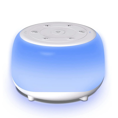 MBZ203 White Noise Machine Sleep Sound Machine for Baby Sleep Soother 7 Colors Night Lights 34 Soothing Sounds Adjustable Timer