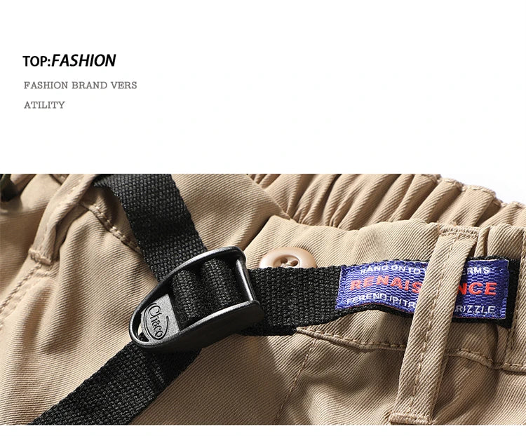 New Summer Men Cargo Shorts Men Clothing Casual Breeche Bermuda Beach Jogger Shorts Male Hot Dropshipping outdoor Multi Pocket