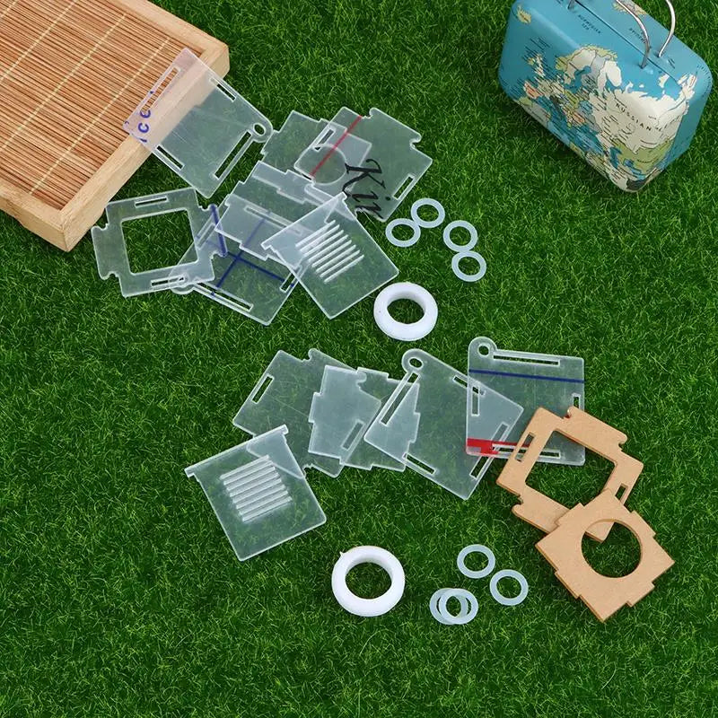 1pc Ant Nest Glass Tube Mini Ant Nest with Active Zone Insect House Acrylic Ant Farm 15/18mm Caliber Test Tube Nest