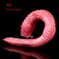 FAAK 65cm Long Butt Plug With Suction Cup S M L XL XXL Fantasy Octopus Leg Dildo Anal Beads 5 Sizes Sex Toys For Women Man