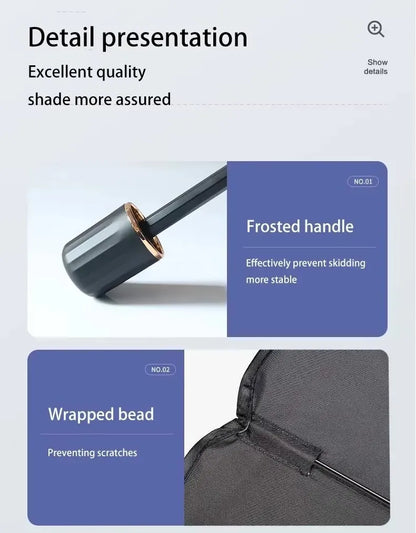 Car Front Windshield Sunshade Umbrella Summer Sun Protection Sunshade Blocking Car Interior Cooling Supplies