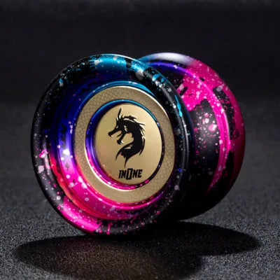 Yoyo Professional Magic Metal Yoyo With 10 Ball Bearing Alloy Aluminum High Speed Unresponsive Yoyo Classic Toys For Kids