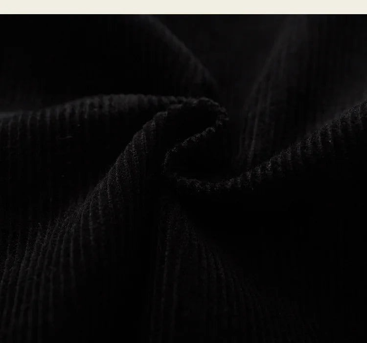 2026 Spring/Summer American Retro Workwear Long-Sleeved Farmer's Coop Jacket for Male Youth - High-end Trendy Corduroy Coat