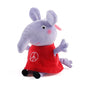 16-19CM Genuine Peppa Pig Bundle pocket 8 Friends Daddy Mammy Peppa George Plush Bahs Stuffed Dolls Pajamas Peppa Kids Gift