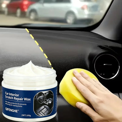 Automotive Interior Maintenance Wax Scratch Restorer Anti Aging Care Agent for Car Leather Plastic Parts