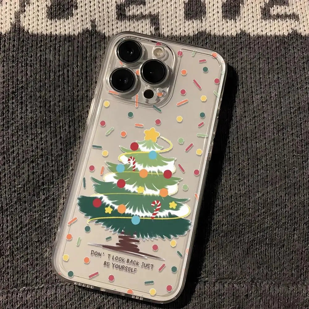 Winter Christmas Case For OPPO Reno 14 13 12 11 10 Pro Plus 14F 13F 11F 12F 7 A78 A79 A98 A38 A18 A58 A60 A57 A77 A3 Pro A2 A5X