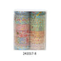 Creative Floral Hot Foil Washi Tape Set,12 Rolls Decorative Masking Tape for Scrapbooking,Journaling,DIY Gift Supplies