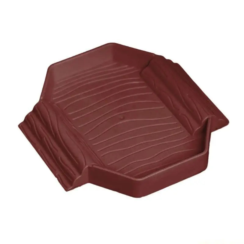 QX2E Small Plastic Turtles Bathing Pool Multifunctional Design Water Basin For Baby Reptiles Easy Cleaning And Portable Use