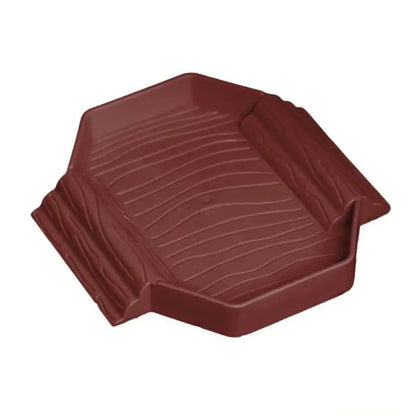 QX2E Small Plastic Turtles Bathing Pool Multifunctional Design Water Basin For Baby Reptiles Easy Cleaning And Portable Use