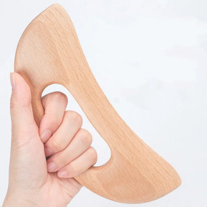 Wooden Gua Sha Tool Manual Massage Scraper for Anti Cellulite Slimming Guasha Massage Board Body Gua Sha Paddle Therapy Tool