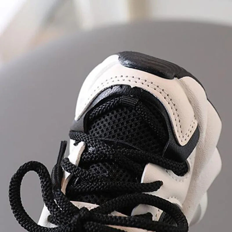 Spring Autumn Kids Sport Shoes Mesh Breathable Boys Sneakers Student Girls Shoes Non-slip