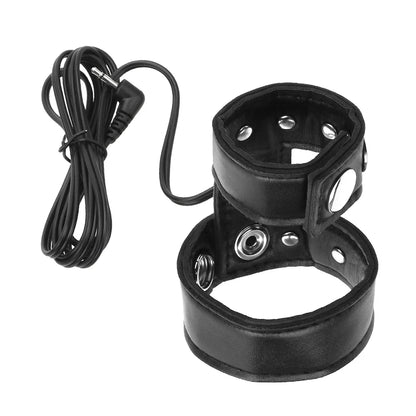 Electric Shocker Anal Butt Plug,E stim Electrosex Penis Ring ,Nipple Electrostimulation Cockring Chastity Cage E-stim Bdsm Toys