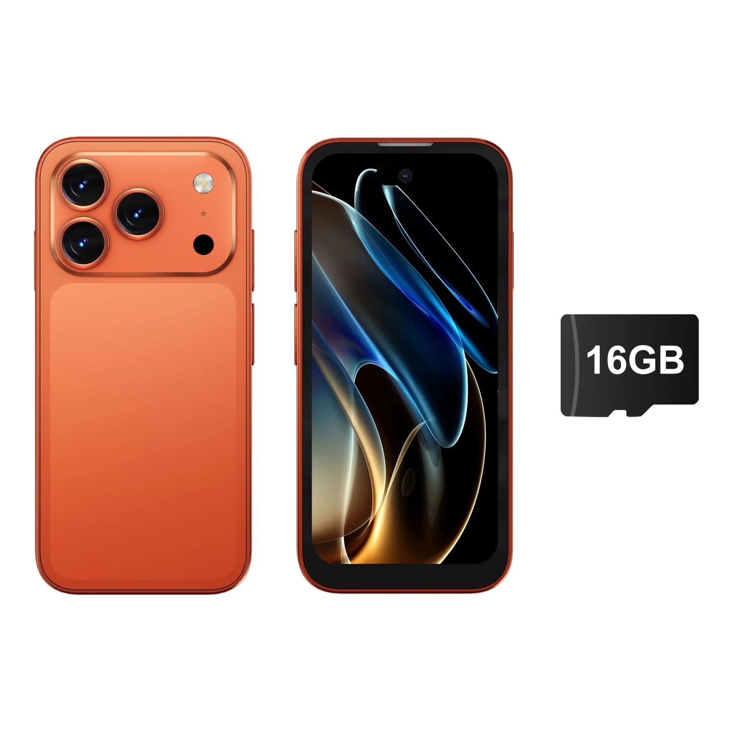 2026 SERVO Mini Smartphone 3G WCDMA 3.75" Display Android System 16GB ROM Play Store Small Smart Mobile Phones Dual SIM Standby
