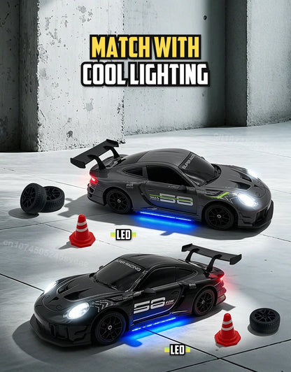 4WD RC Car Remote Control Cars 2.4G Radio High Speed Drift Racing High Speed Truck RTR Vehicle Toy Gift for Kids Children