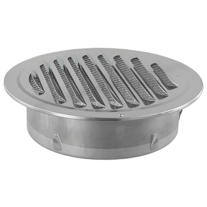 70-300mm Round Stainless Steel Vent Grille Exterior Wall Duct Ventilation Tool Hood Exterior Wall Duct Ventilation Tools