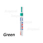 Car Paint Scratches Repair Brush Pen Black White Red Silver Waterproof Water Paint Marker Pen Car Tire Tread Care Automotive