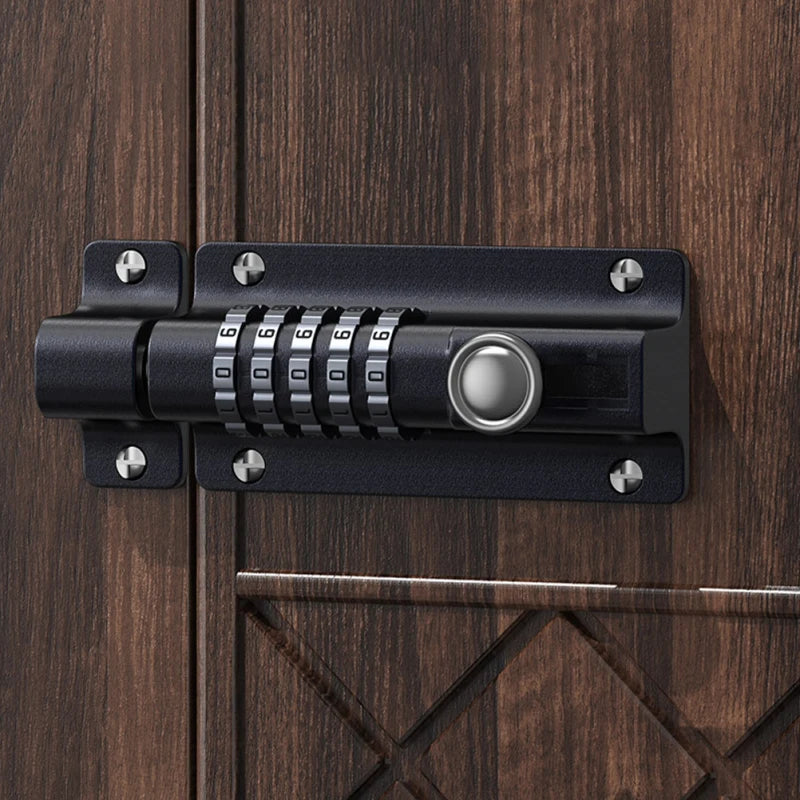 Deadbolt Lock Metal Doors Combination Key Outdoor Gate Portable Locks Household Wardrobe