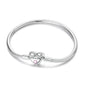 Original 925 Sterling Silver Bracelets 17-20CM Love Heart Flowers Butterfly Charms Beads Bracelet For Women Fashion Jewelry Gift