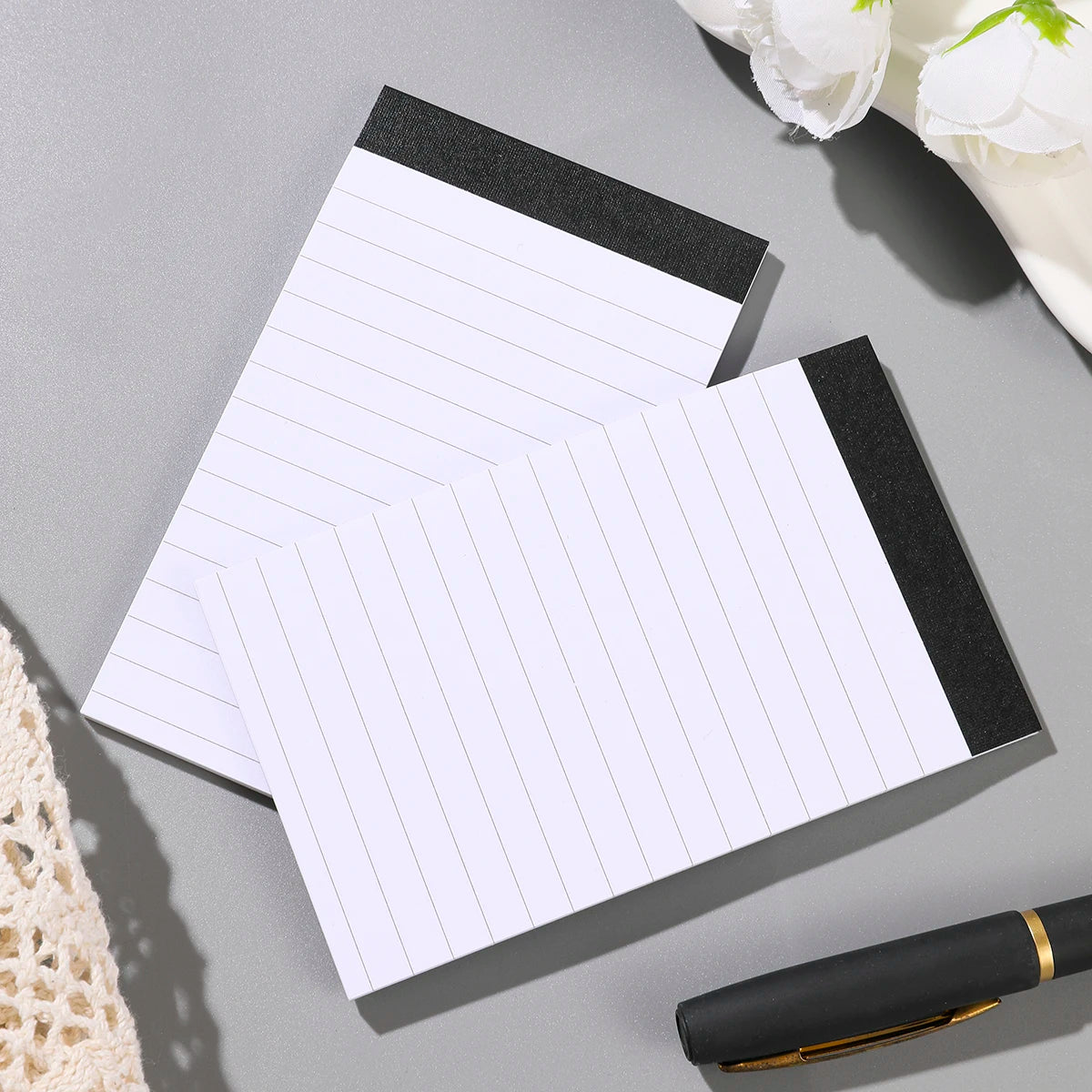 5-Pack/10-Pack A7 Notepads, 30 Lined Sheets