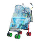 Transparent Baby Trolley Rain Cover Universal Waterproof Breathable Stroller Raincoat Zipper Opens Umbrella for Cart Accessories