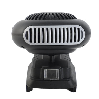 Electric Heater Fan Electric Portable 2 Gear  Space Heater 18V Battery Powered 170W for Workshop