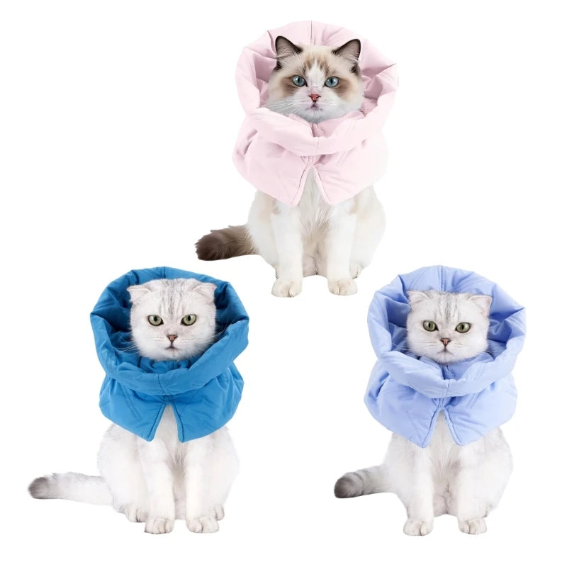 F19B Gentle Recovery Cones Cats Soft Prevents Biting And Licking Wounds